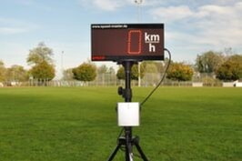 Speedmessanlage Fußball